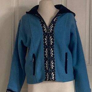 Iceland Design Vintage Wool Fair Isle Jacket